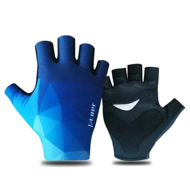 Half Finger ITALIA Cycling Gloves Mens Women Summer Sports Shockproof Bike Gloves Anti Slip MTB Bicycle Glove Guantes Ciclismo