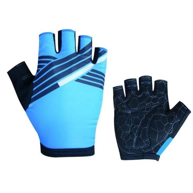 Half Finger ITALIA Cycling Gloves Mens Women Summer Sports Shockproof Bike Gloves Anti Slip MTB Bicycle Glove Guantes Ciclismo