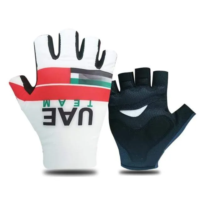 Half Finger ITALIA Cycling Gloves Mens Women Summer Sports Shockproof Bike Gloves Anti Slip MTB Bicycle Glove Guantes Ciclismo