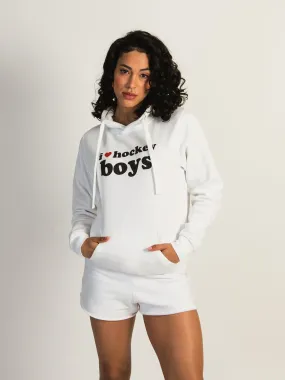 HOCKEY BENDERS I LOVE HOCKEY BOYS HOODIE