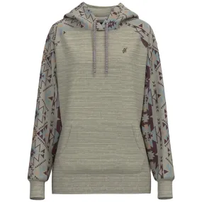 'Hooey' Women's Aztec Hoody - Brown / Aztec