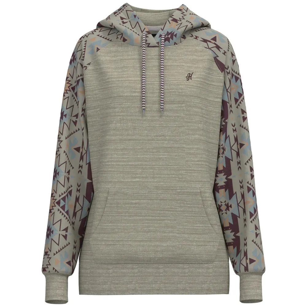 'Hooey' Women's Aztec Hoody - Brown / Aztec