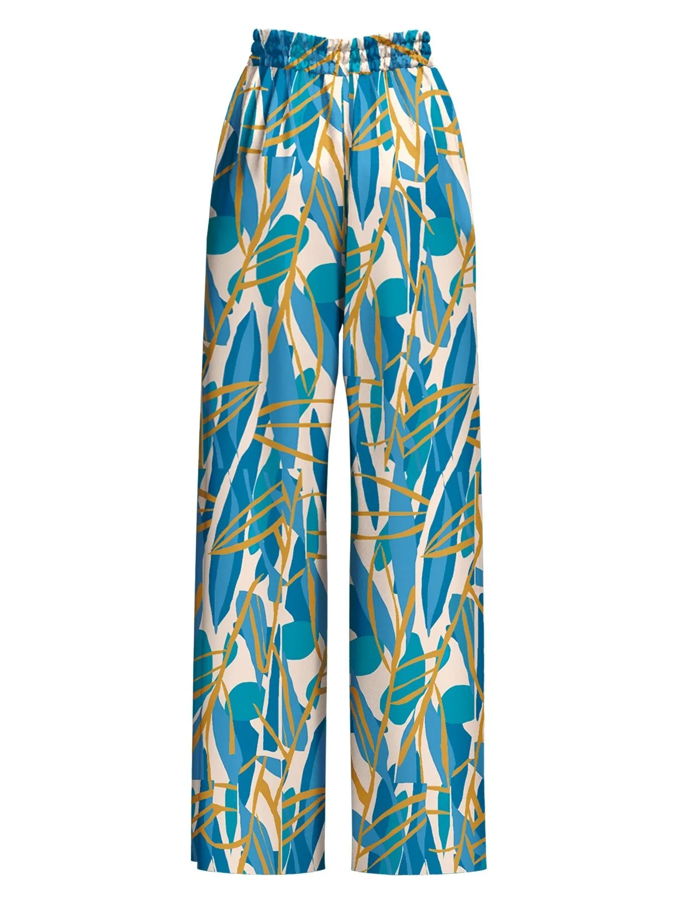 Leer Pants - Blossom Teal