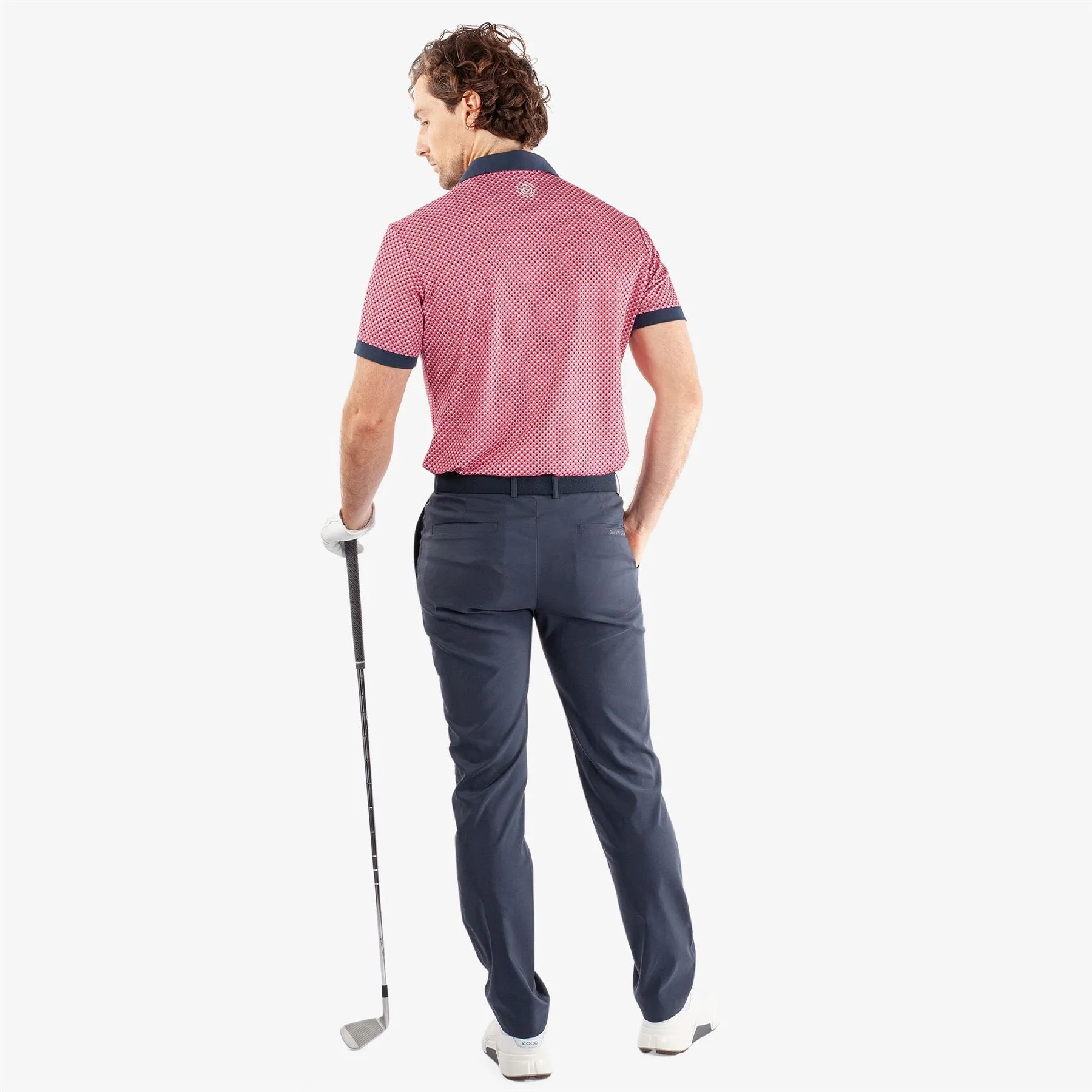 Mate Ventil8  Polo Camelia Rose/Navy - SS24