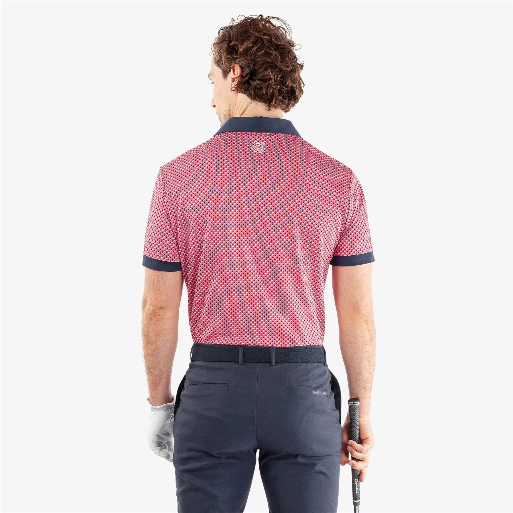 Mate Ventil8  Polo Camelia Rose/Navy - SS24