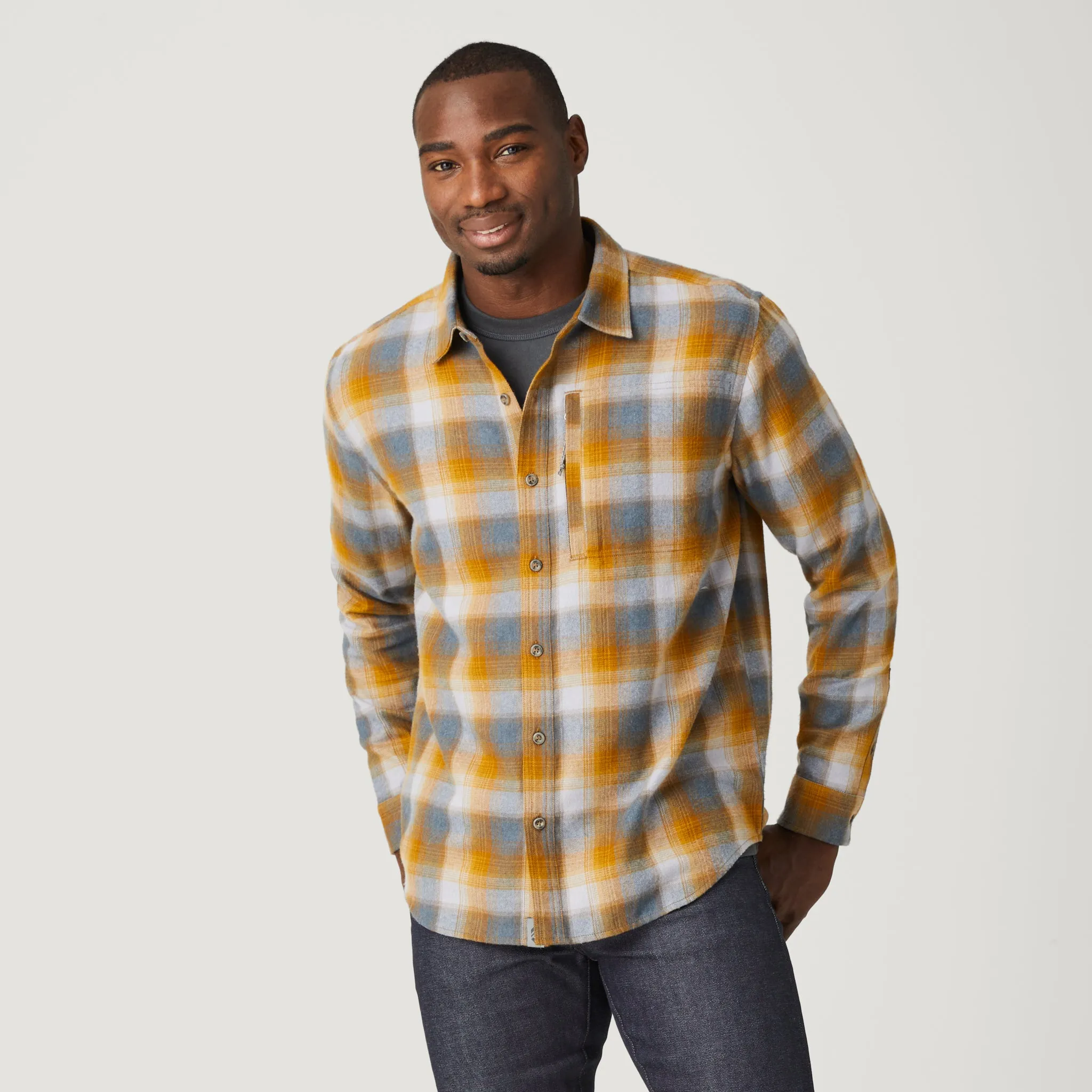 Men's Easywear Flannel Shirt