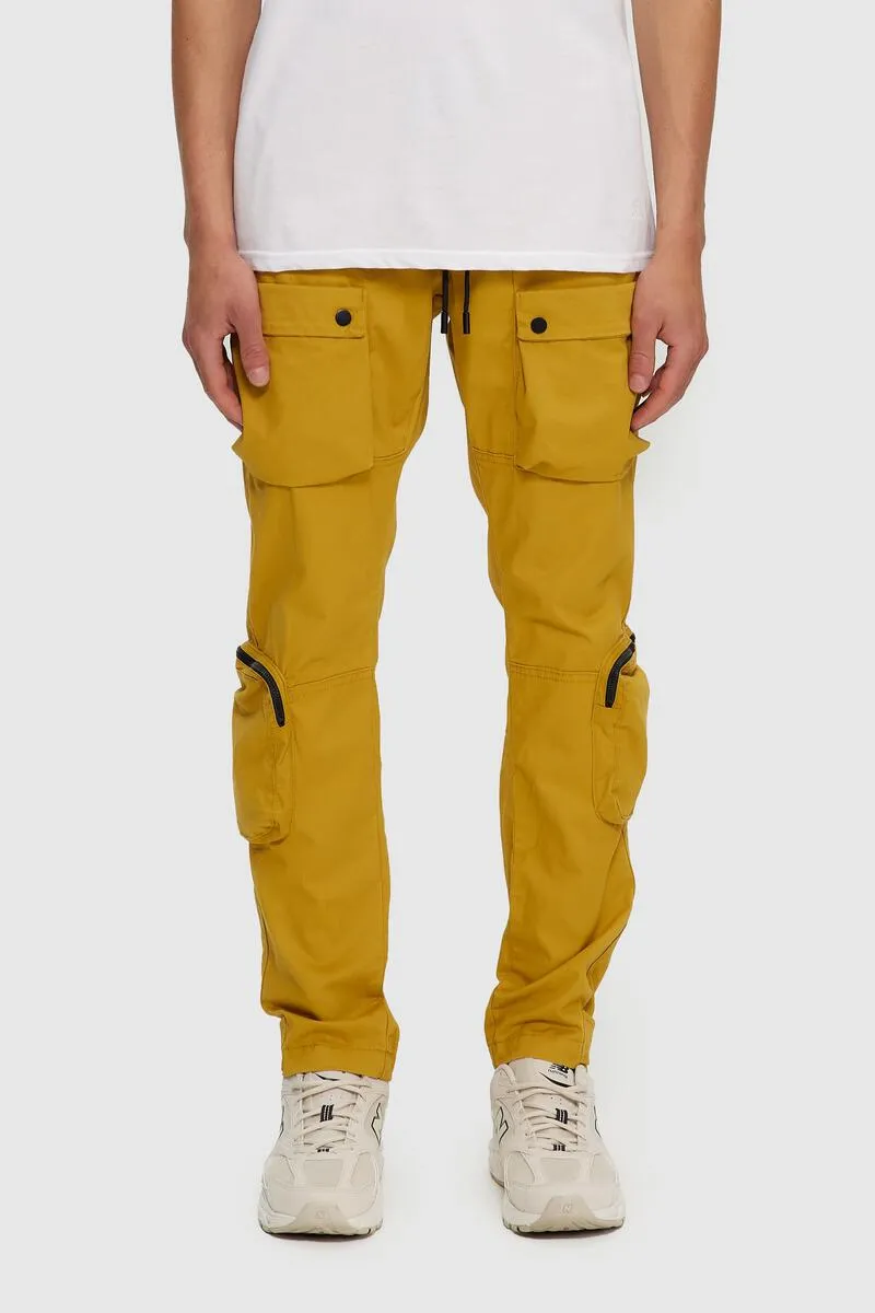 MID UTILITY PANT MUSTARD