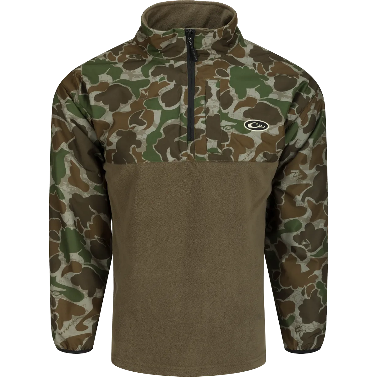 MST 1/4 Zip Refuge Eqwader Pullover - Old School