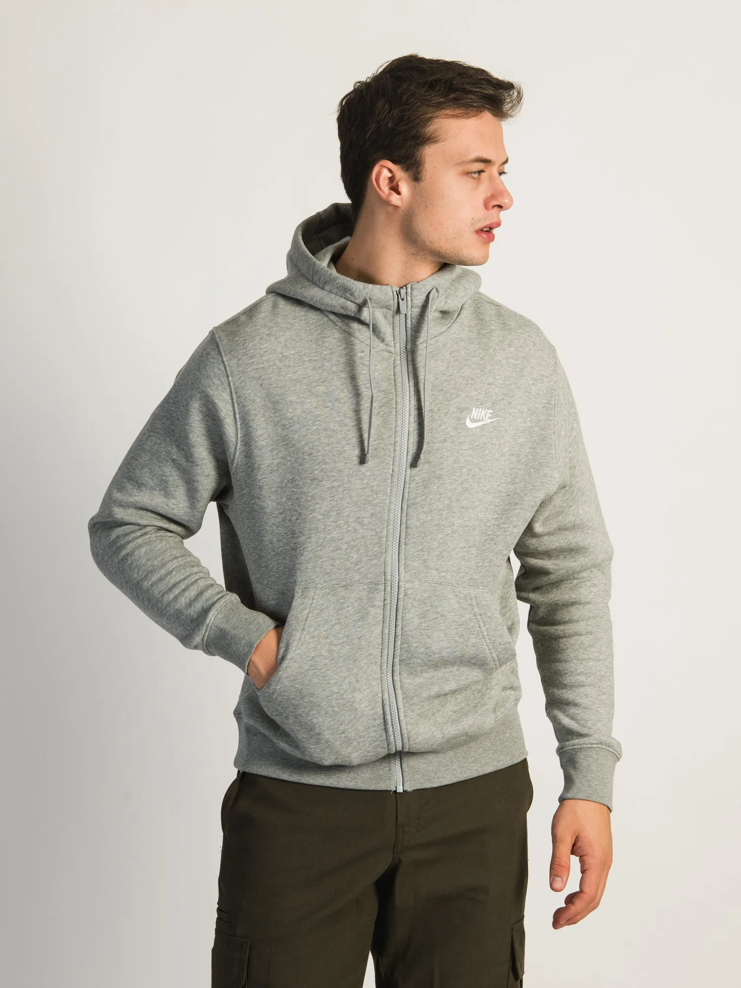 NIKE SPORTSWEAR CLUB FULL ZIP HOODIE