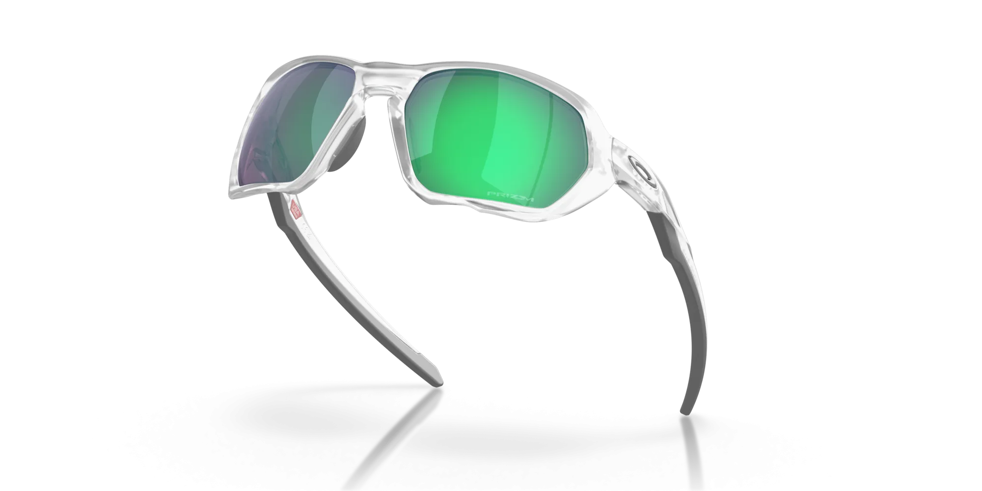 Oakley Plazma Prizm Road Jade Lenses Matte Clear Frame