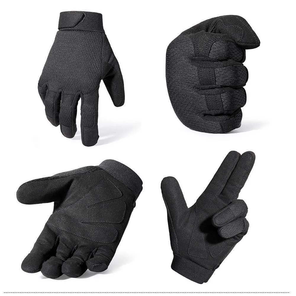 Outdoor Sports Tactical Gloves Training Army Climbing Shooting Cycling Ski Bicycle Wearproof Riding Mtb Road Bike Mittens Men