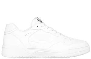 Pantofi sport, barbati, SKECHERS KOOPA VOLLEY LOW VARSITY 183240-WHT alb, piele naturala