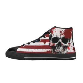 Patriotic Flag Skull Women