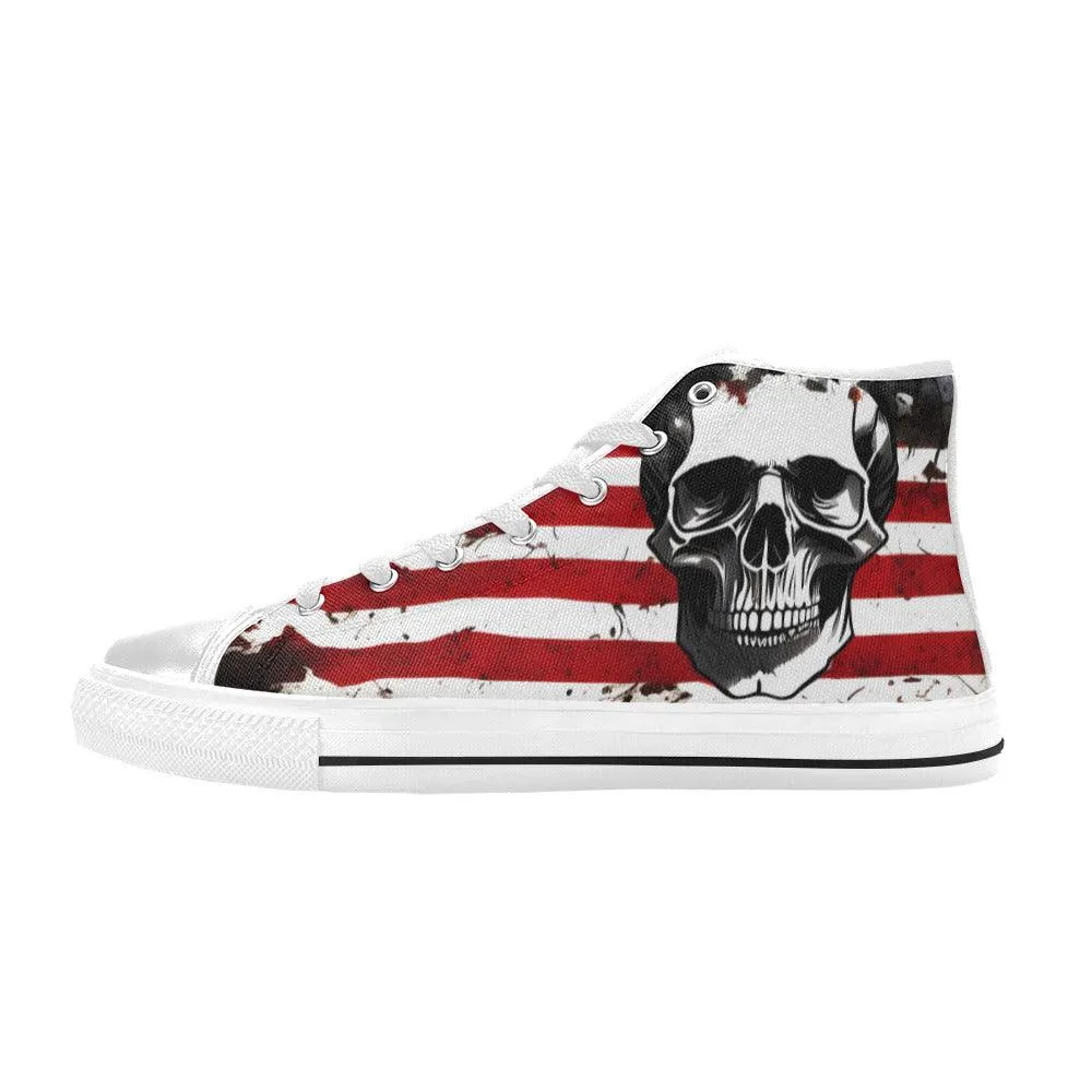 Patriotic Skull Art Men