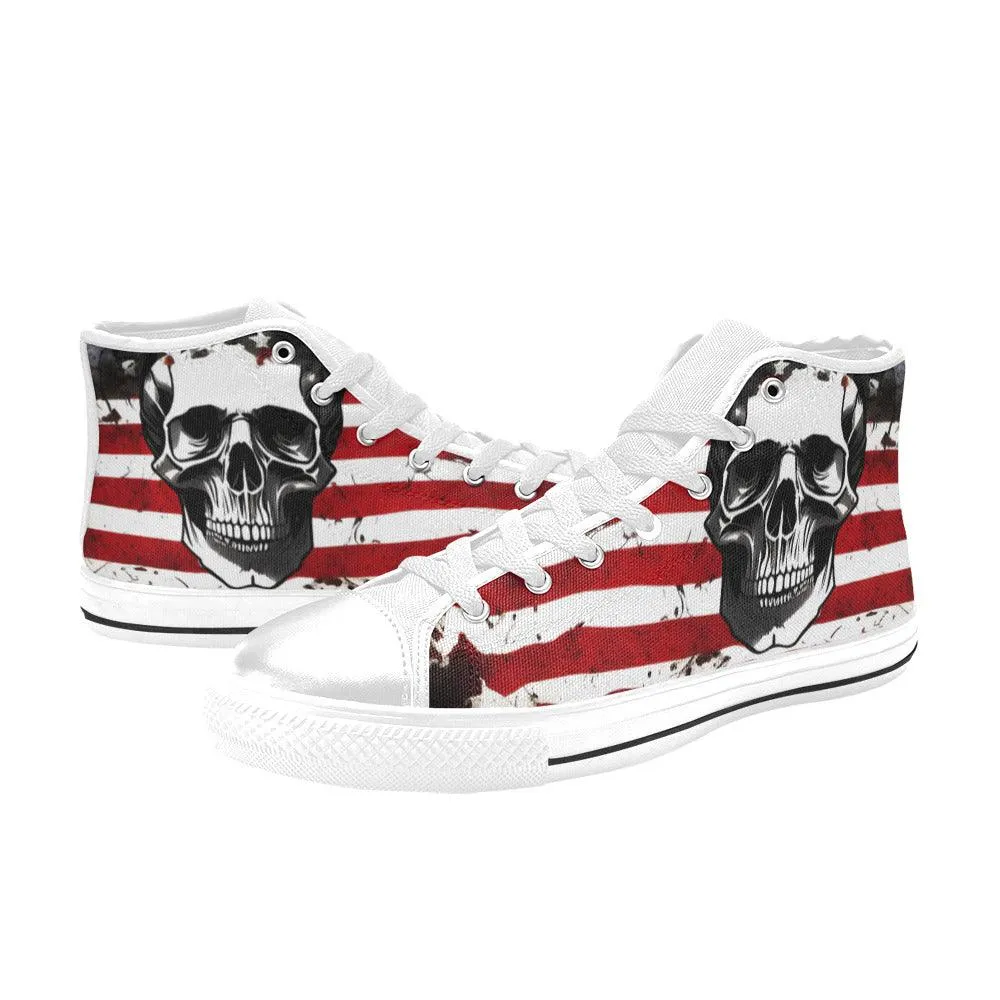 Patriotic Skull Art Men