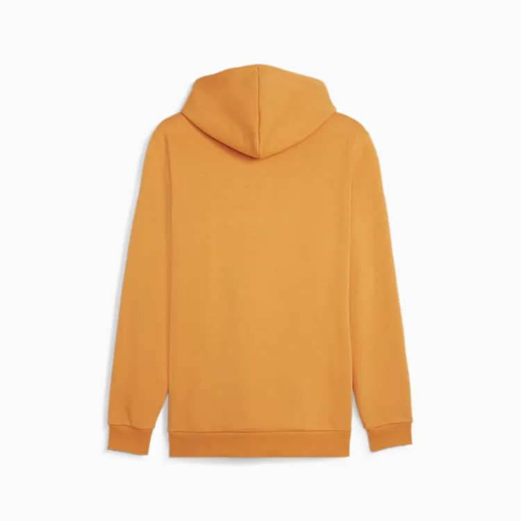 PUMA MEN'S ESSENTIAL LOGO YELLOW HOODIE