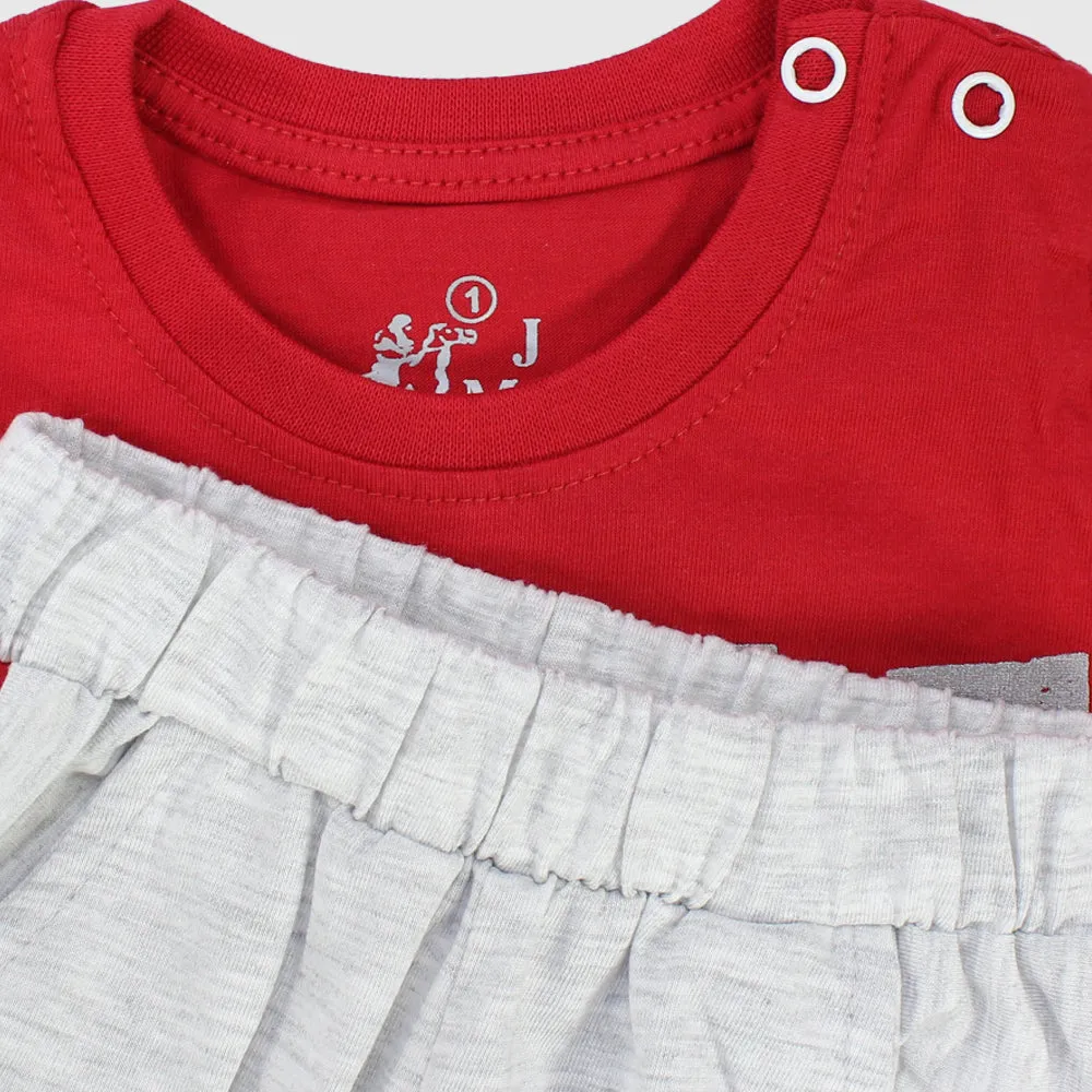 "Little Cool Dude" Short-Sleeved Pajama