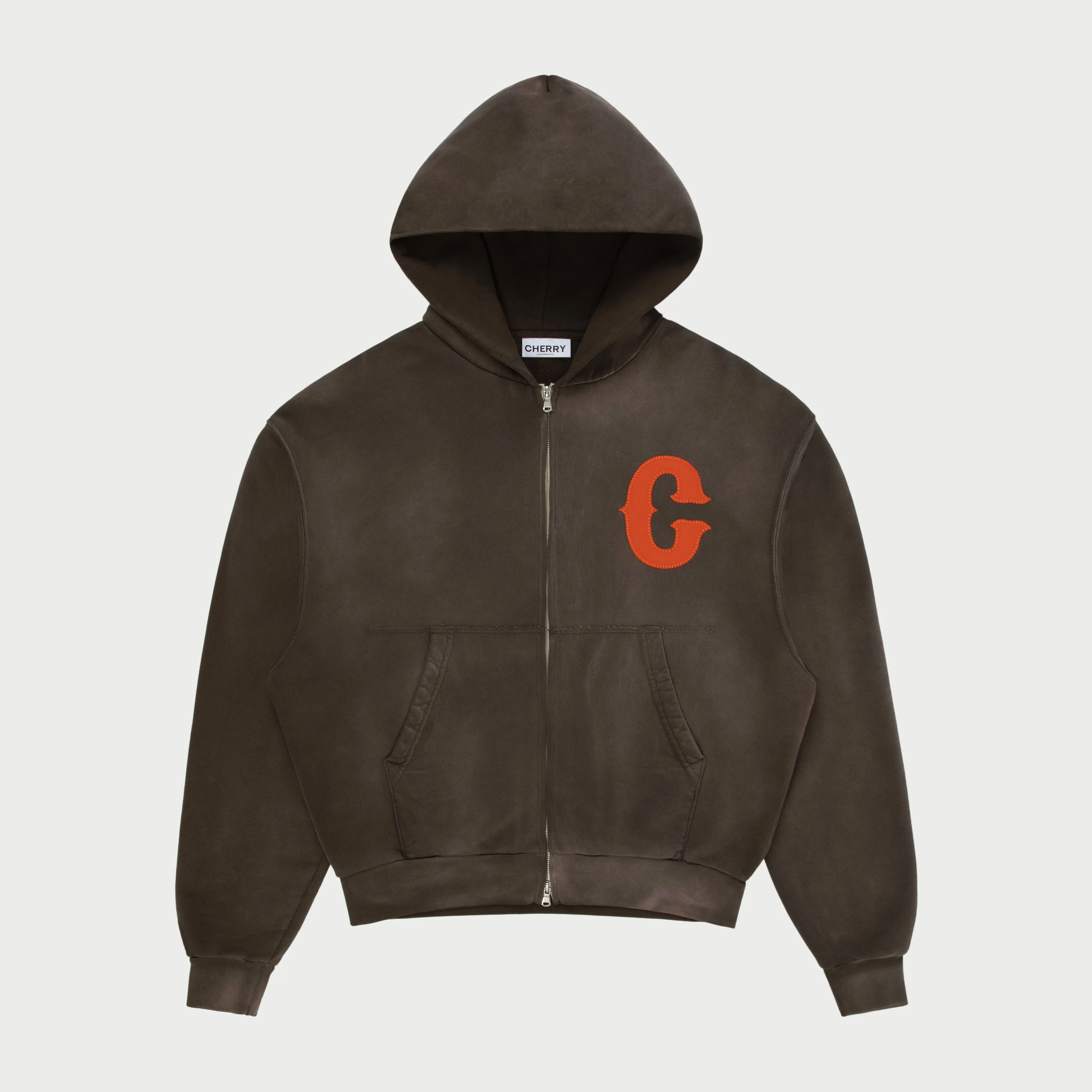 Ranch Wear Zip-Up Hoodie (Espresso)