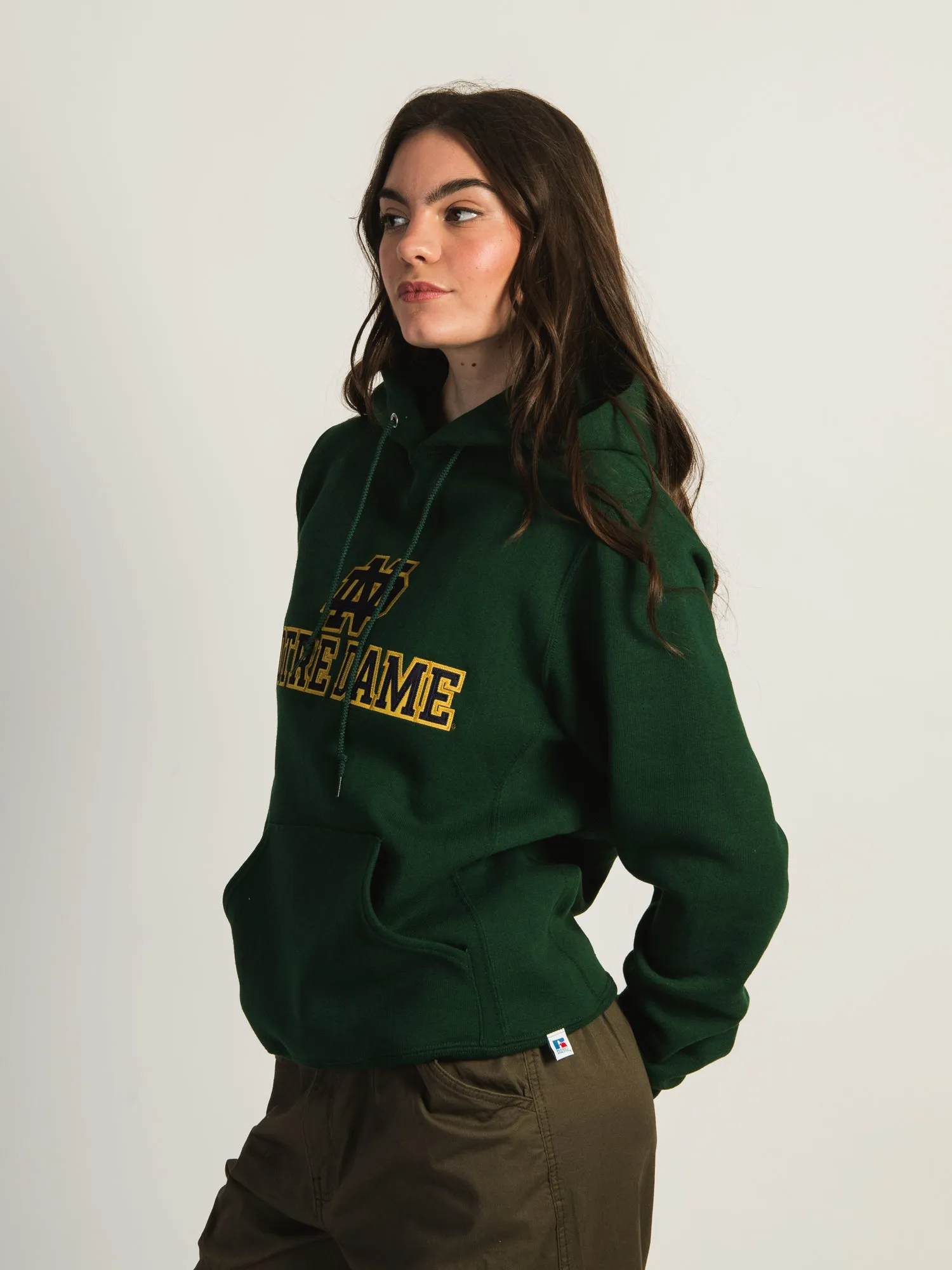 RUSSELL NOTRE DAME PULLOVER HOODIE