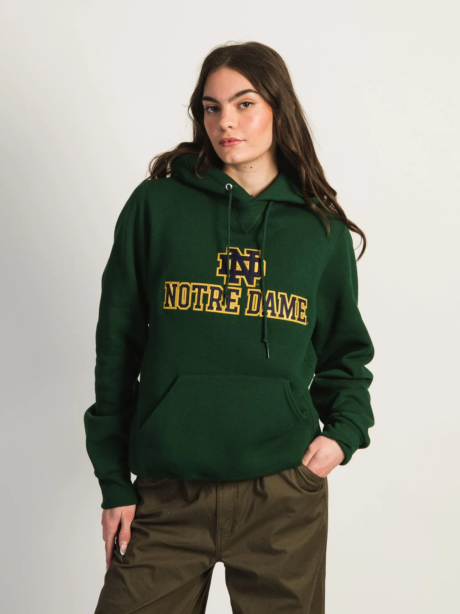 RUSSELL NOTRE DAME PULLOVER HOODIE