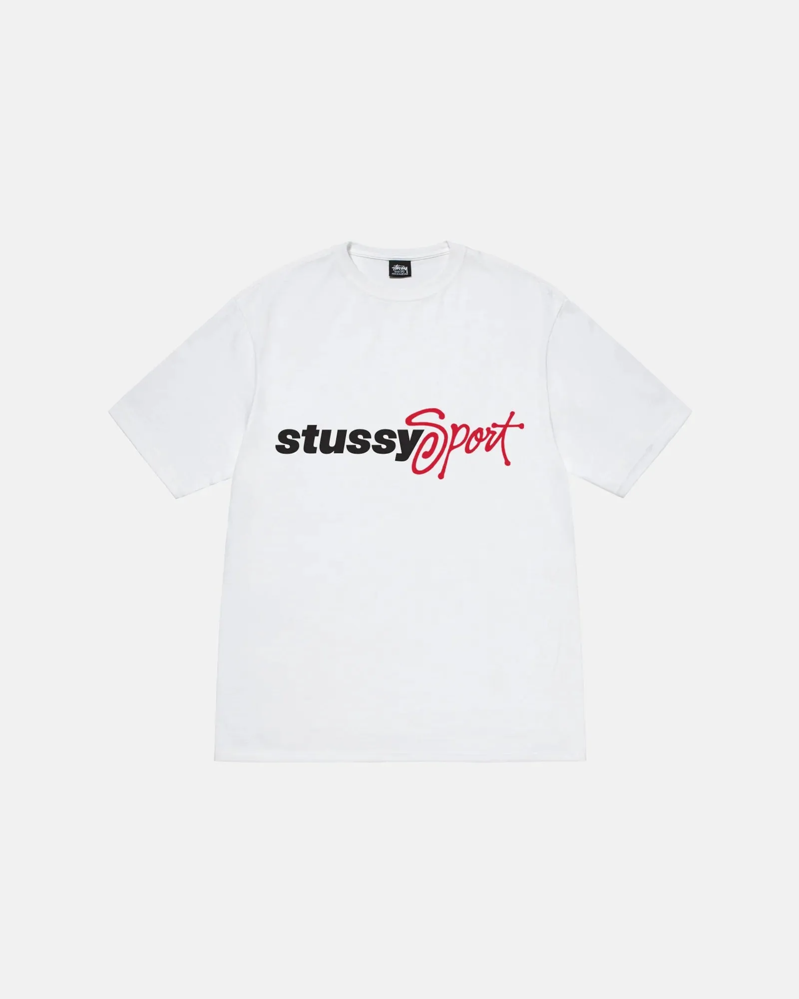 Sport Script Tee (White)