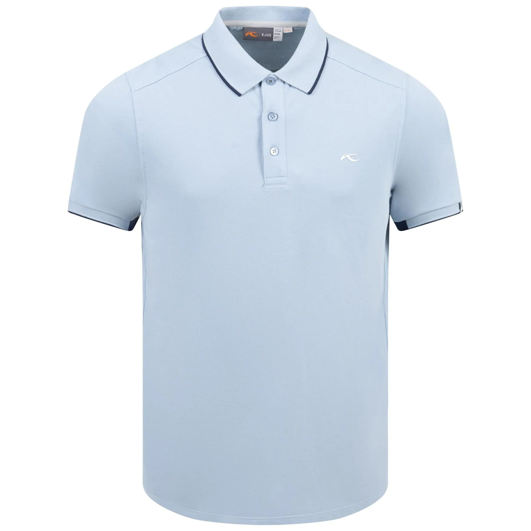 Stan Tour Logo Polo Blue Fog - SS24