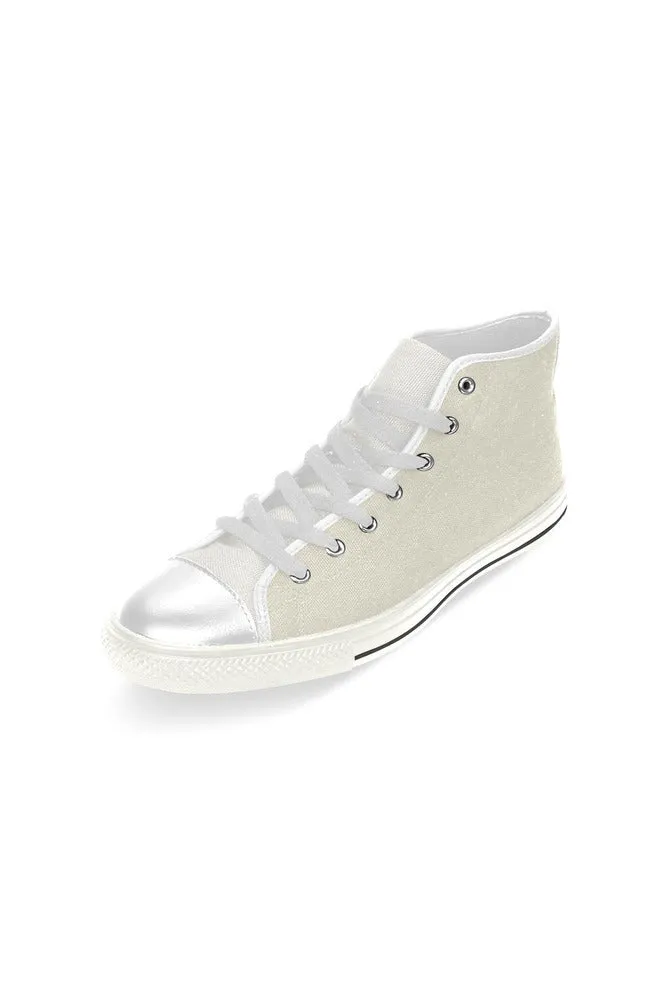 Sweet Corn Men’s Classic High Top Canvas Shoes (Model 017)