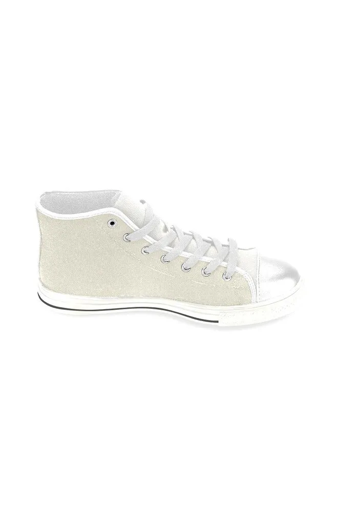 Sweet Corn Men’s Classic High Top Canvas Shoes (Model 017)