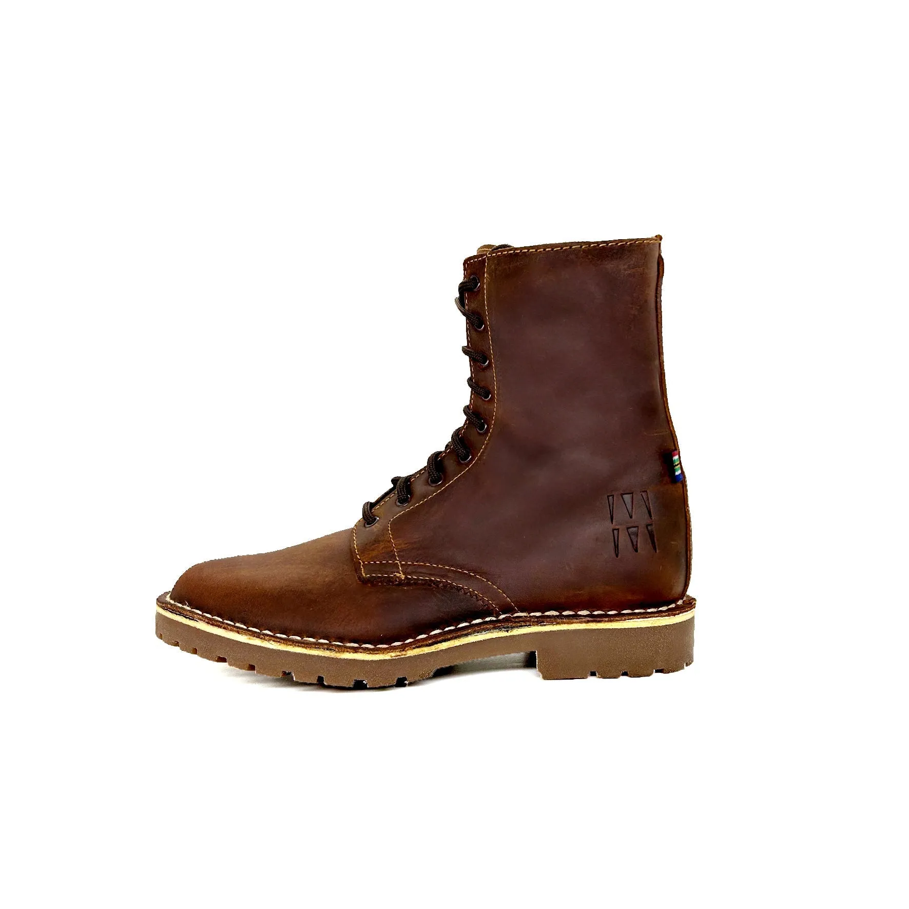 The Veldskoen MoveMe Traveler Boot (Brown leather with Gum sole)