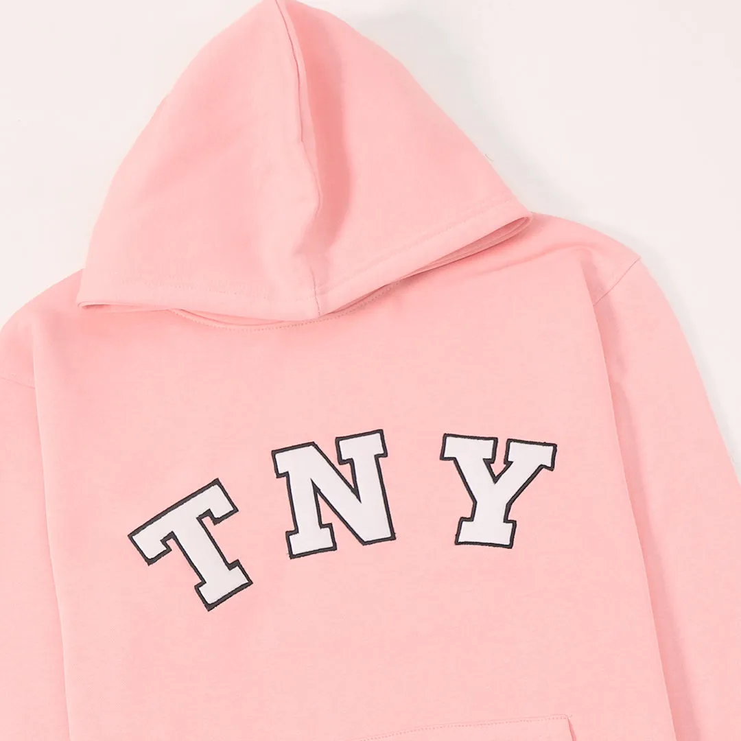 TNY Unisex Oversized Hoodie - Soft Pink