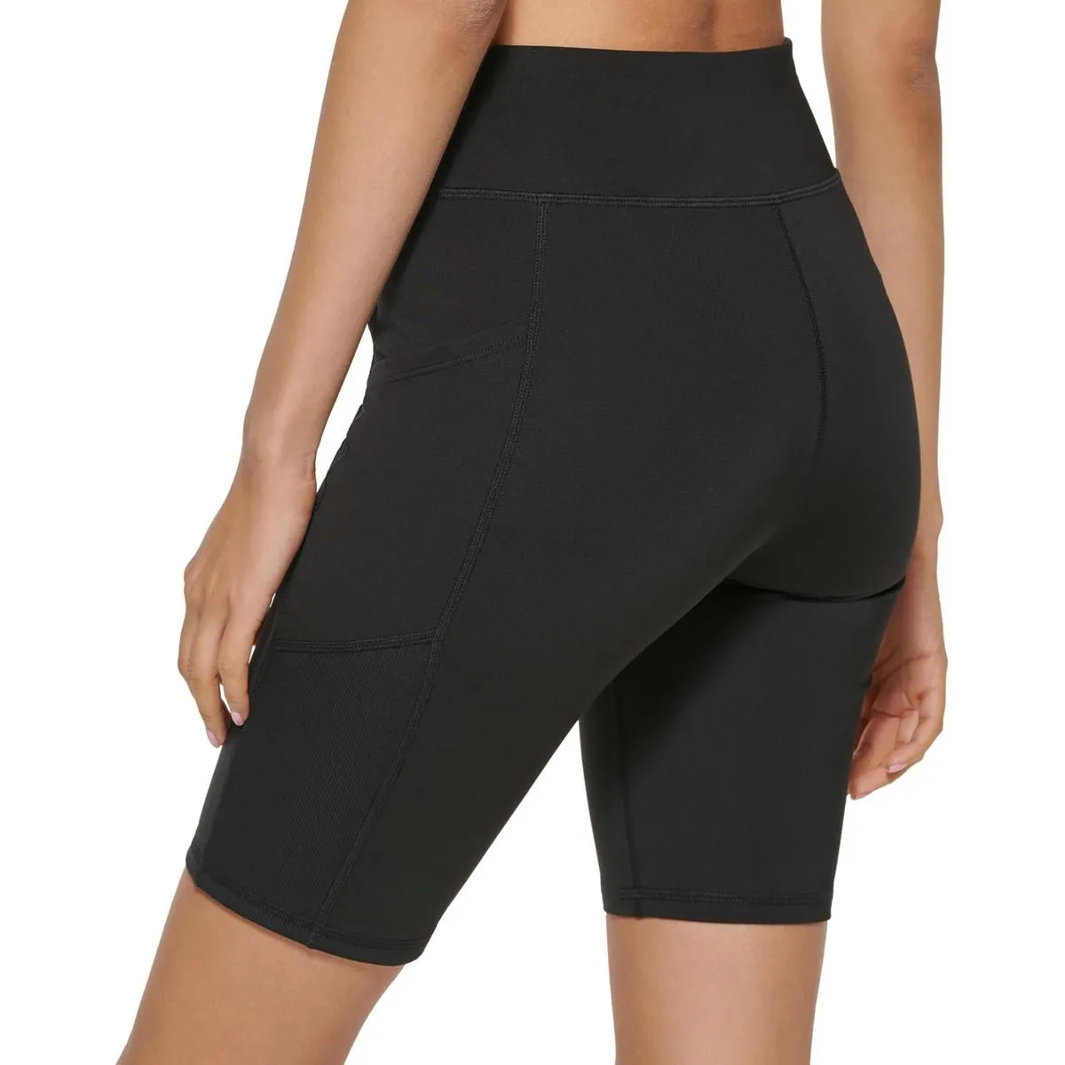 Tommy Hilfiger Sport Womens High Rise Compression Bike Short