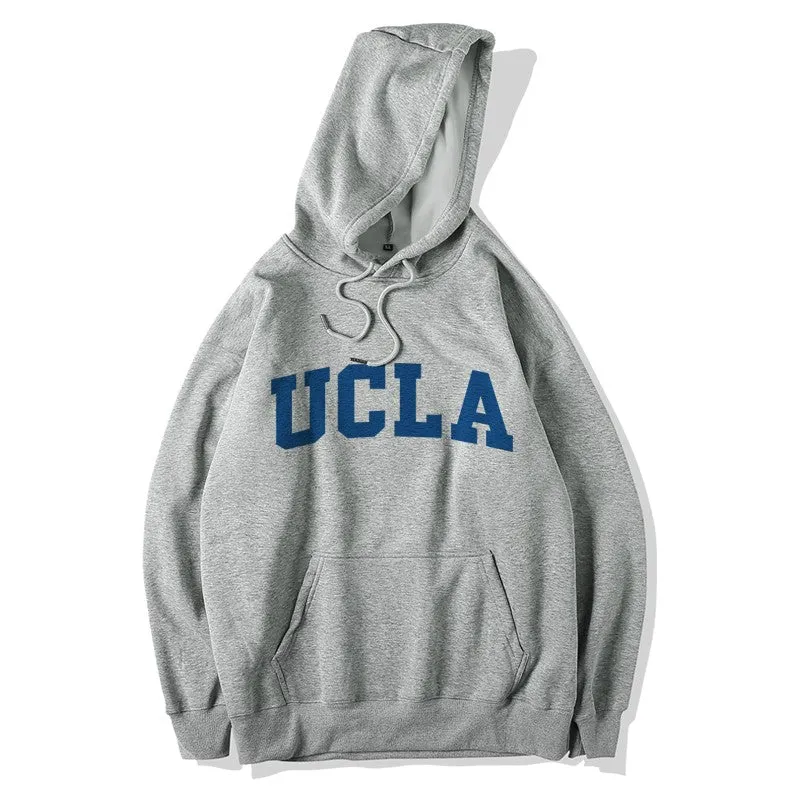 UCLA FLEECE-LINED HOODIE - BLUE/ GREY/ NAVY/ BLACK