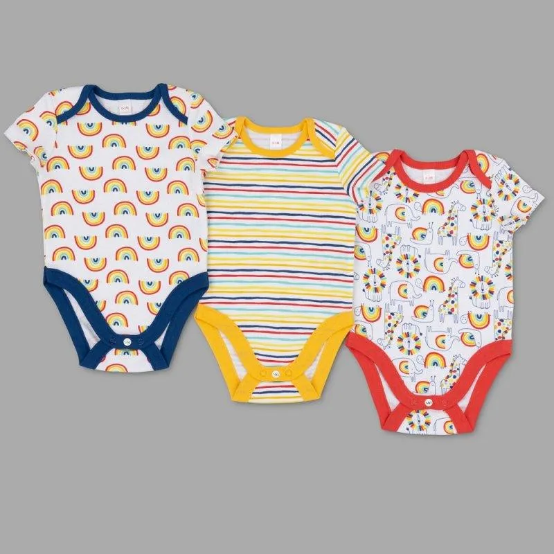 Unisex Rainbow Baby Vests