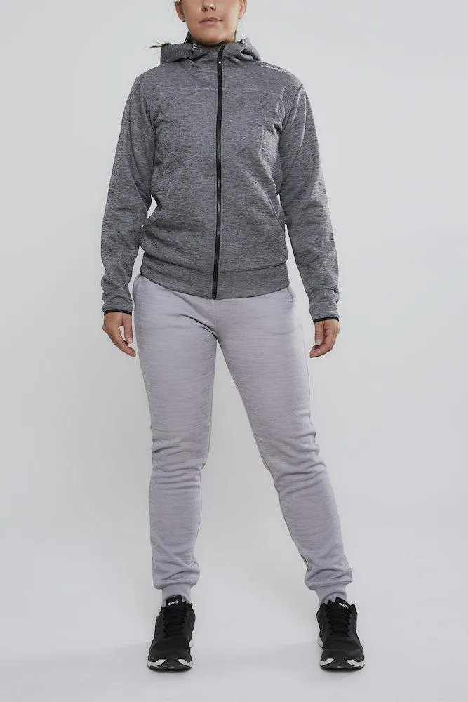 Women's Leisure Full Zip Hood