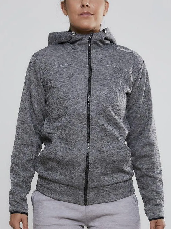 Women's Leisure Full Zip Hood