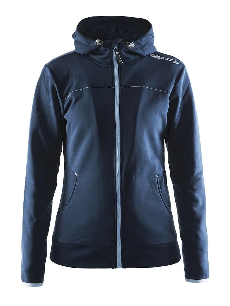 Women's Leisure Full Zip Hood