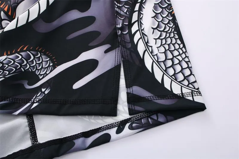 Dragon 'Silver Dragon' Elite Fight Shorts